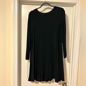 Black long sleeve dress